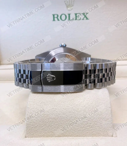 repliche rolex - Datejust 36mm acciaio blu con brillantini - rolex replica