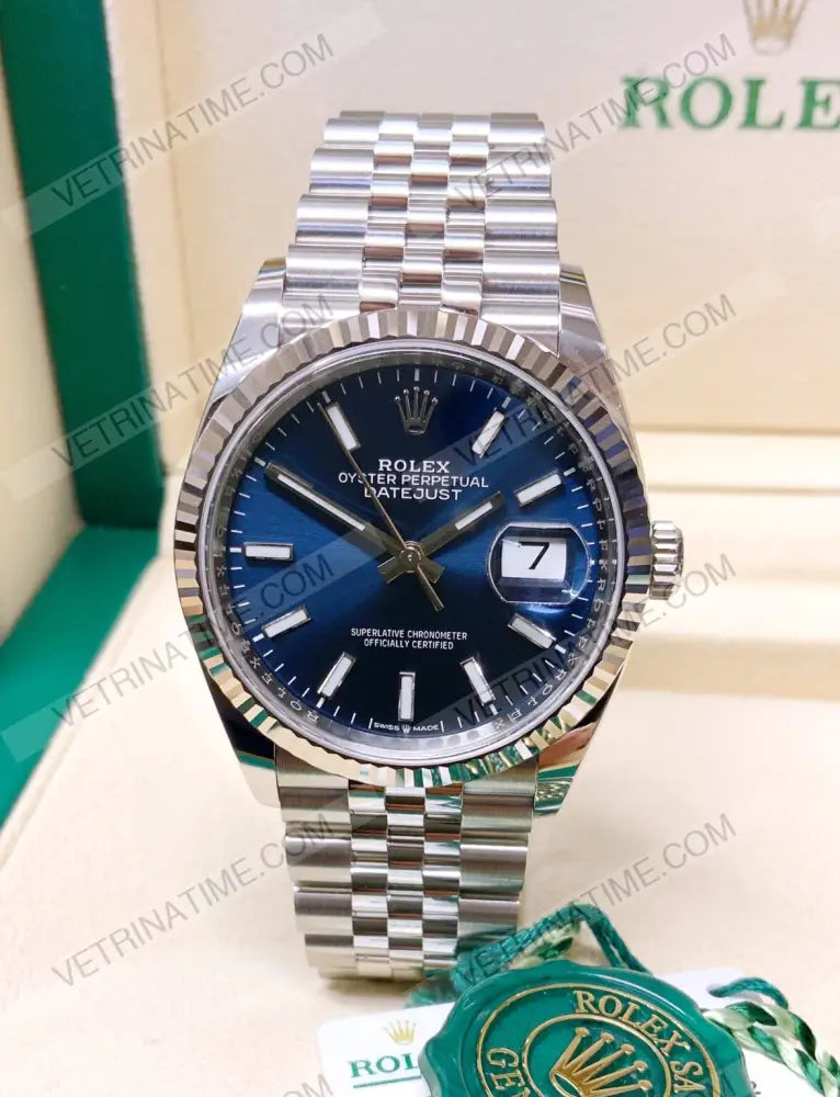 repliche rolex - Datejust 36mm jubilè blu - rolex replica