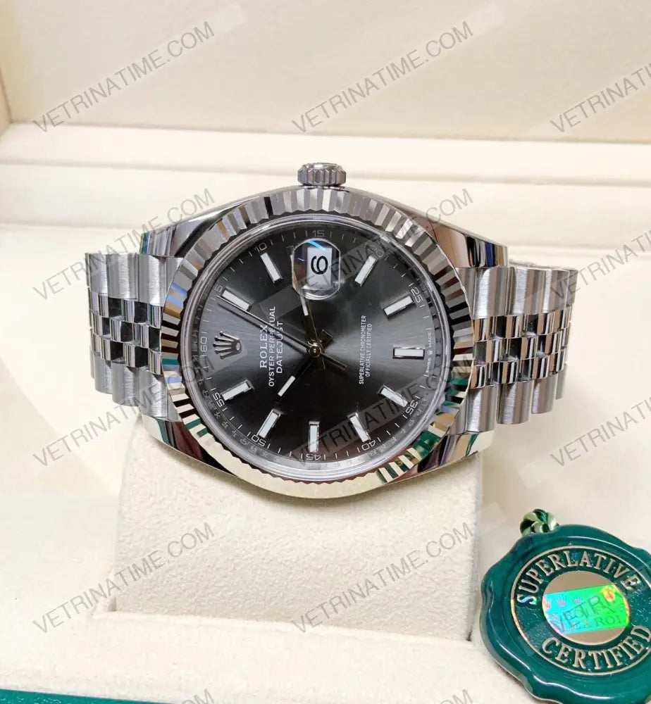 repliche rolex - Datejust 36mm jubilè grigio - rolex replica