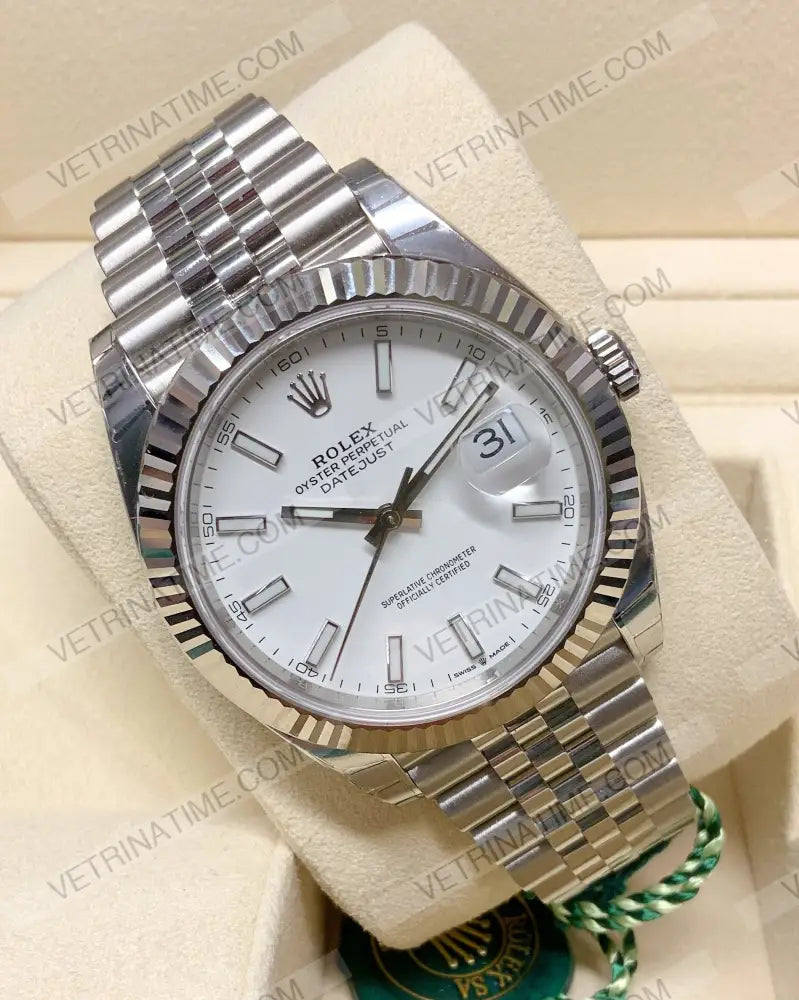 repliche rolex - Datejust 41mm jubilee bianco - rolex replica