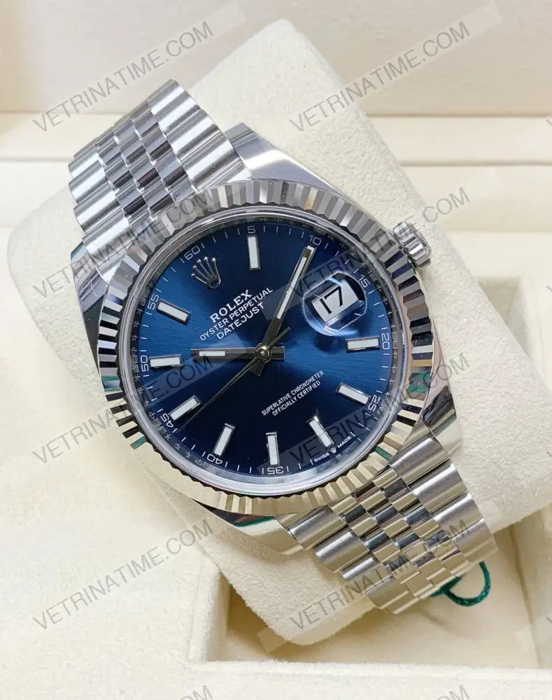 repliche rolex - Datejust 41mm jubilee blu - rolex replica