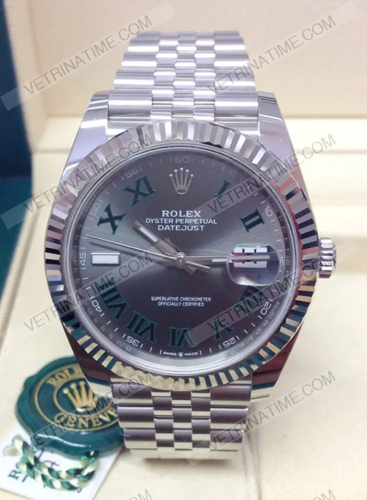 repliche rolex - Datejust 41mm jubilee Wimbledon - rolex replica