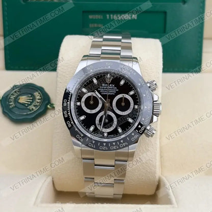 repliche rolex - Daytona acciaio crono ceramica nero - rolex replica