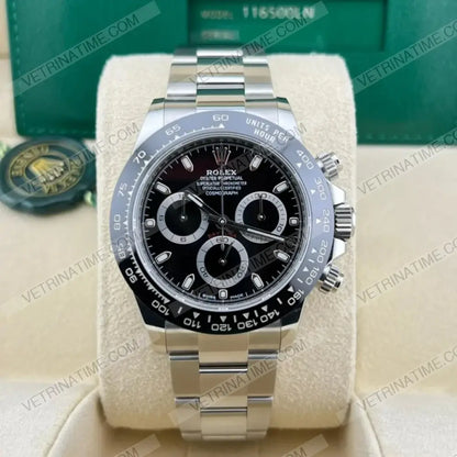 repliche rolex - Daytona acciaio crono ceramica nero - rolex replica