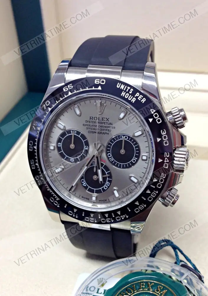 repliche rolex - Daytona acciaio gomma crono - rolex replica