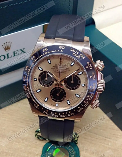 repliche rolex - Daytona oro rosa caucciù - rolex replica