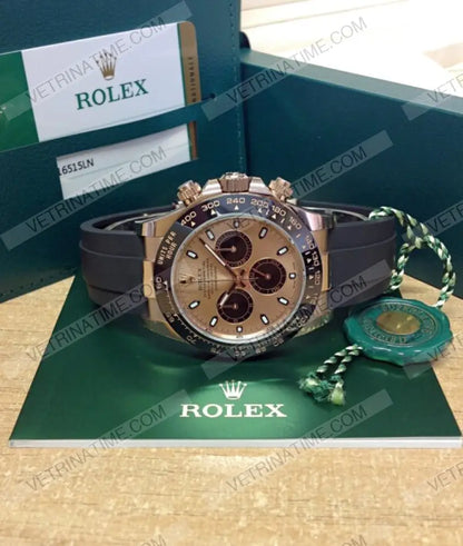 repliche rolex - Daytona oro rosa caucciù - rolex replica