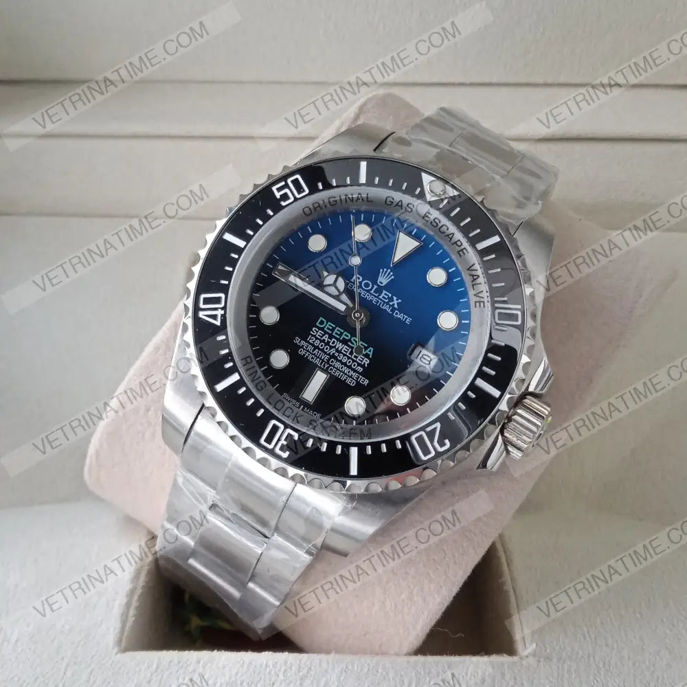 repliche rolex - Deepsea acciaio 44mn blu/nero - rolex replica