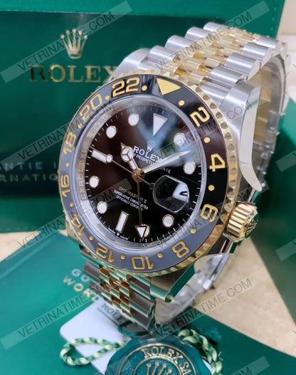 Gmt Master Ii Acciaio Oro Jubile Orologi Da Polso