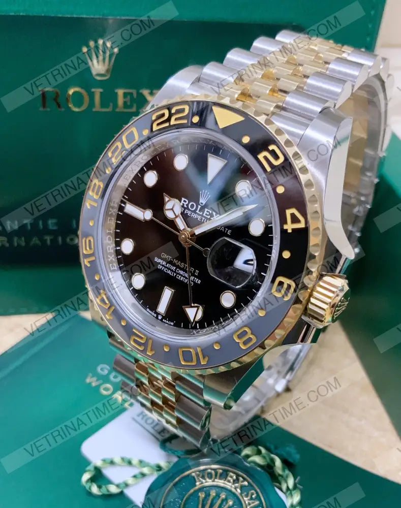 Gmt Master Ii Acciaio Oro Jubile Orologi Da Polso