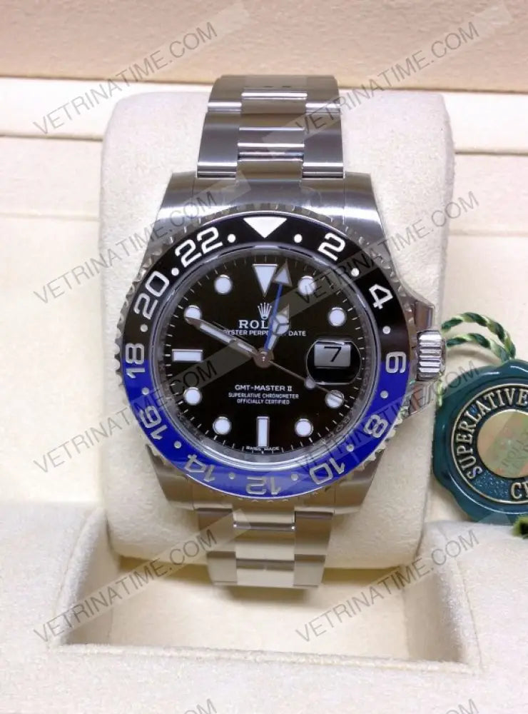 Gmt Master Ii Batman Oyster Orologi Da Polso