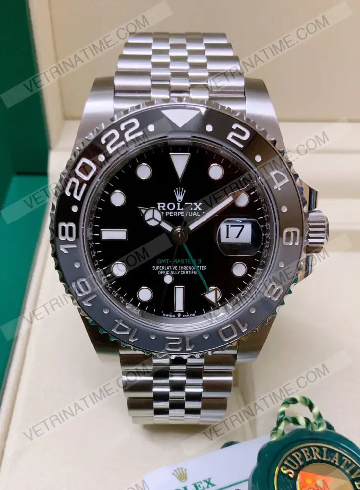 Gmt Master Ii Jubile Nero E Grigio Orologi Da Polso