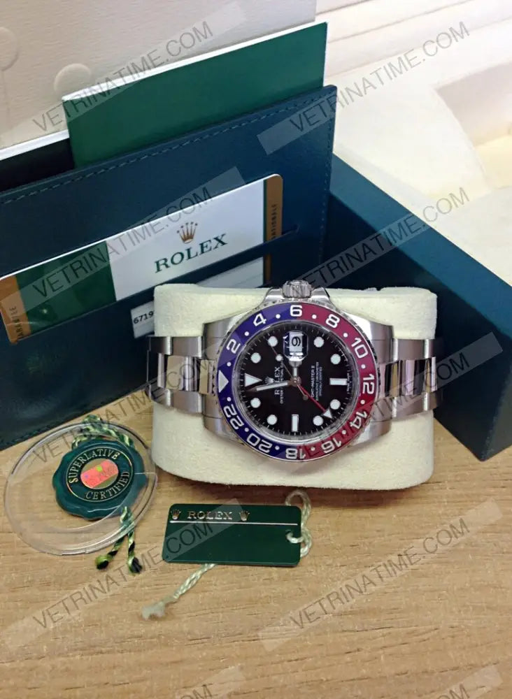 repliche rolex - GMT Master II Pepsi oyster - rolex replica