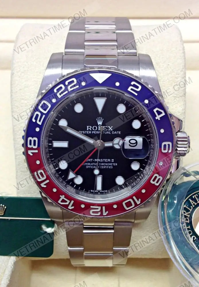 repliche rolex - GMT Master II Pepsi oyster - rolex replica