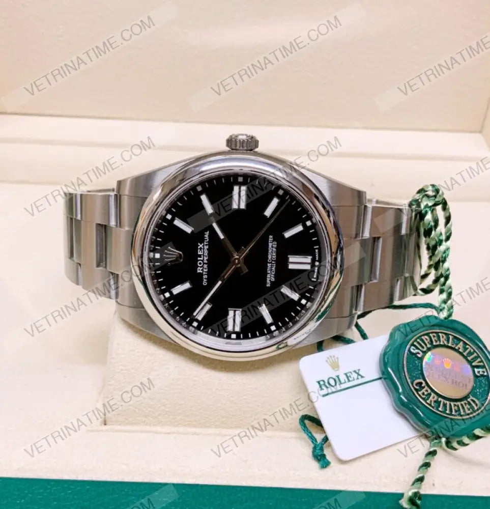 repliche rolex - Oyster perpetual 36mm nero - rolex replica